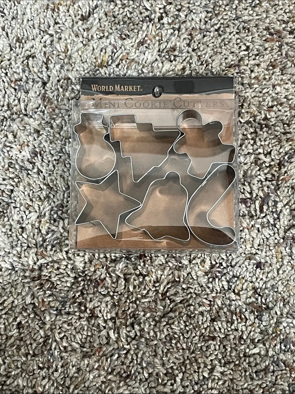 World Market Mini Holiday Cookie Cutters